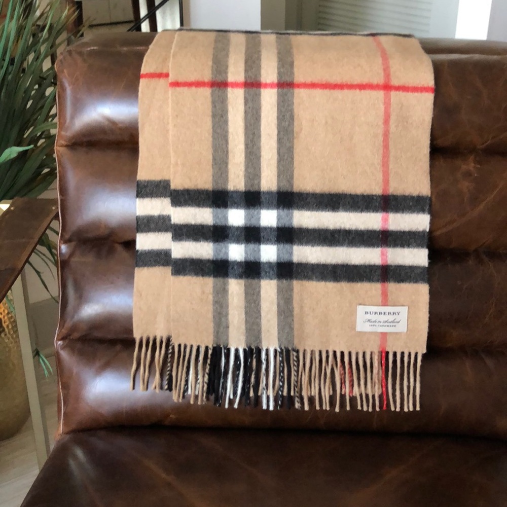 Burberry Cashmere Scarf.